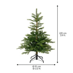 Grandis Fir 120xØ91cm groen kunstkerstboom - Afbeelding 3